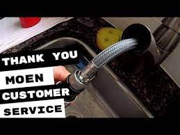 The first and foremost task for removing the faucet handle. Moen Kitchen Faucet Leaks At Pull Out Spout Youtube