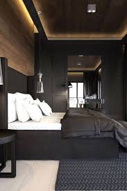 Having drawer storage under your bed is a great, especially if you lack closet space. Modern Luxury Black Bedroom Decoomo