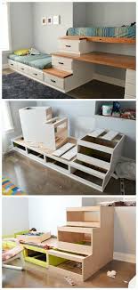 Diy Space Saving Bed Frame Design Free Plans Instructions Diy Furniture Bedroom Bed Frame Design Diy Space Saving