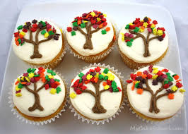 Apple pie cupcakes with cinnamon buttercream these apple pie cupcakes are always a hit! Autumn Tree Cupcakes Keeprecipes Your Universal Recipe Box