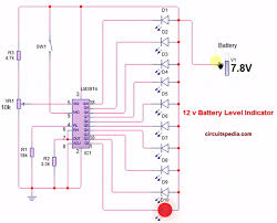 Pin By Aman Bharti On 12v Battery Charge Level Indicator