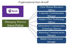 organizational chart of nepal telecom and ncell company of nepal