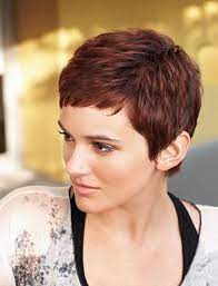 Very short hair with long fringe. Pin On Einhaarfrisur
