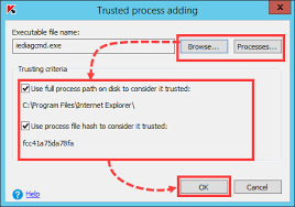 How To Use Trusted Processes In Kaspersky Security 10 X For Windows Server