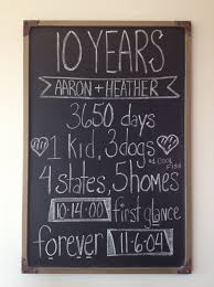 Customizable metallic silver 25th anniversary photo centerpiece 7 3/4in x 10 1/4in cardstock decoration. 10 Year Anniversary Chalkboard Anniversary Chalkboard 10th Anniversary Party 10 Year Anniversary