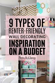 9 Types Of Decorating Rental Apartment Wall Ideas Arts And Classy Apartment Decorating Rental Apartment Decorating On A Budget Apartment Wall Decor