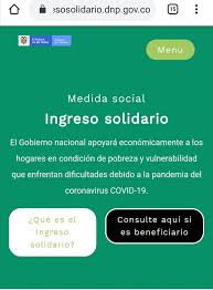 .www.ingresosolidario.dnp.gov.co | como parte de las ayudas económicas que brinda el gobierno de colombia a fin de paliar la crisis financiera que viven las familias a causa del parón de actividades laborales por cuarentena, se ha gestionado el ingreso solidario a través del departamento nacional. Jac Juan Frio Consula Si Eres Beneficiario Del Programa Facebook