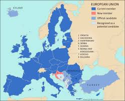 Kosovo region map retro style brown outline on old paper background detailed map of kosovo. Croatia Joins Eu Leaves Cefta Political Geography Now