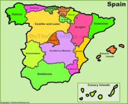 It is a top tourist destination consisting of many beautiful cities. Spain Maps Maps Of Spain