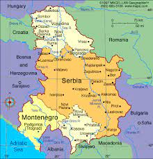 Serbia Montenegro Maps And Free Online Resources Serbia And Montenegro Montenegro Map Vojvodina