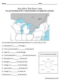 These maps are great for teaching, research, reference, study and other uses. Free Great Lakes Maps Worksheets By Nolan Resources Tpt