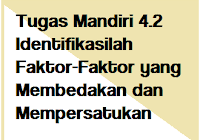 Check spelling or type a new query. Tugas Mandiri 4 2 Identifikasilah Faktor Faktor Yang Membedakan Dan Mempersatukan Operator Sekolah