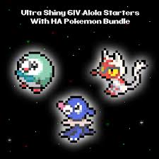 Pokémon Sword And Shield Unhatched Gen 7 Shiny Alolan Starters Eggs Rowlet  Litten Popplio Egg Moves 6Iv Hidden Abilities - Etsy