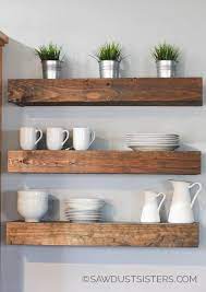 My diy floating corner shelf is actually made up of two individual straight shelves. Build A Set Of Diy Floating Shelves For Any Room In Your Home Step By Step Tutorial And Free Pr Floating Shelves Diy Floating Shelves Floating Shelves Kitchen