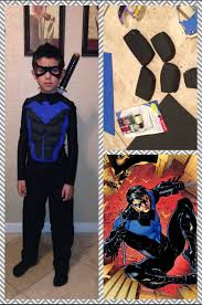 Diy Halloween Costume Nightwing Superhero Halloween Costumes Boy Costumes Halloween Costumes