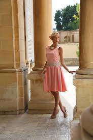 Orange Cocktail Designer Dress Light Orange Colour With Combination Beige And Gold Hand Made Embroideries Designer Dresses Dresses Spring Collection