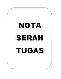 Seperti contoh surat tugas yang ditujukan oleh perusahaan pada karyawannya, surat tugas dari dinas untuk pegawainya dan lain sebagainya. Contoh Nota Serah Tugas Cuti Bersalin Dokterandalan