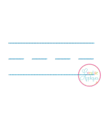 Notebook Lines Embroidery Creative Appliques