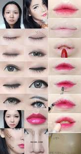 54 Ideas For Makeup Asian Tutorial Gradient Lips Gradient Lips Lip Makeup Tutorial Korean Eye Makeup