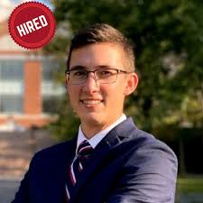 Ryan McBride ('23 Accountancy) is #Hired!