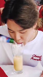 Just Jimin drinking😌💜 #jimin #parkjimin #bts #btsarmy #bts_army #btsxarmy  #bangtan #foryou #fyp #xyzbca