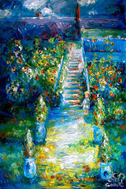 My Version Of Claude Monet S Painting The Artist S Garden At Vetheuil By Artist Keltu Pinturas Impresionistas Arte Impresionista Pinturas De Monet