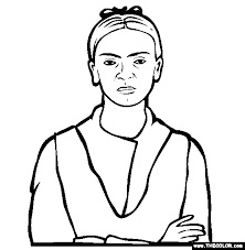It's easy to let your creativity soar. Frida Online Coloring Pages Thecolor Com