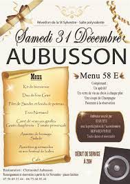 Nuit de la st sylvestre organisée par le cov badminton. Repas De La St Sylvestre Au Hall Polyvalent D Aubusson Creuse Grand Sud