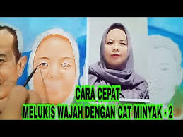 Kuas adalah alat yang digunakan untuk melukis atau menggambar sebuah ilustrasi menggunakan cat basah. Cara Cepat Melukis Wajah Dengan Cat Minyak Part 2 Melukis Wajah Wajah Minyak