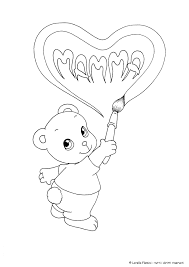 Cuore Disegno Da Colorare Festa Della Mamma 2 Disegni Da Colorare Disegni Festa Della Mamma
