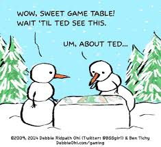 Comic: Snowman Gamers (and happy holidays!)