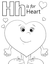 Click on any picture below to start coloring. Heart Letter H Coloring Page Free Printable Coloring Pages For Kids