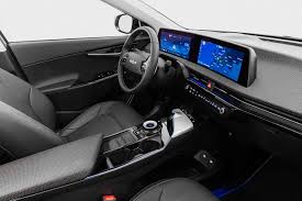 Despite the ev6's relatively compact exterior dimensions, its 2.9m wheelbase results in a cabin space similar to many mid to large suvs. Kia Ev6 Cockpit Mit Ar Technologie Newcarz De