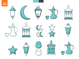Free 15 Ramadan Kareem Icons Vector Titanui
