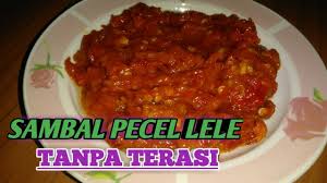 Membuat sambal tomat tanpa terasi memang rasanya sedikit berkurang. Sambal Pecel Lele Tanpa Terasi Youtube