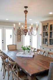 Fixer Upper Country Style In A Very Small Town Rustic Dining Room Dining Room Design Farmhouse Dining