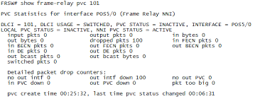 Whatever option we choose here, we have to use the same option at dte ( serial 0/0/0 interface of router). Refer To The Exhibit The Command Show Frame Relay Pvc 101 Has Been Issued On Frame Relay Switch Frsw What Is True About Its Result Div Img Src Https Skillset S3 Amazonaws Com Img Question 43282 54d0037a 7938 43f9 A4ee 4d370a0009b0 Div