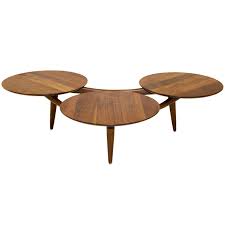 Pristine new dark walnut finish and trademark grossman legs. Walnut Coffee Table Three Disks After Greta Grossman Walnut Coffee Table Padded Coffee Table Coffee Table