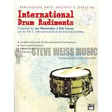 wanamaker international drum rudiments w cd