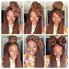 In any season, dressing your box braid hairstyles up with a scarf is always a good option. How To Styles Box Braids Novocom Top
