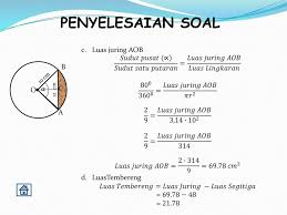 Contoh soal luas dan keliling lingkaran dan jawabannya 2. Contoh Soal Luas Lingkaran