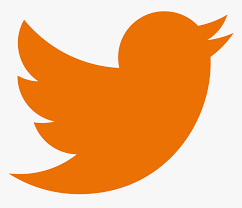 Adobe ilustrator cs3 twitter logo created with gradients, transparencies and simple shapes to facilitate editing. Twitter Logo Png Orange Twitter Logo Transparent Png Download Kindpng