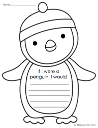 Christmas And Winter Literacy And Math Activities Penguin Activities Winter Writing Winter Kindergarten