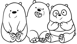 Disegni Di We Bare Bears Da Colorare