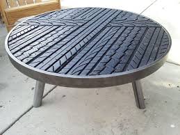 35 Clever Ideas For Using Car Parts As Home Decor Reuse Old Tires Car Part Furniture Tire Table