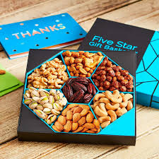 Holiday Nuts Gift Basket Delightful Gourmet Food Gift In 2020 Nut Gift Basket Nuts Gift Food Gift Delivery