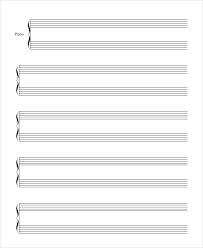 Music manuscript paper, music staff paper, blank music sheets, or just music paper. Printable Staff Paper 6 Pdf Documents Download Free Premium Templates