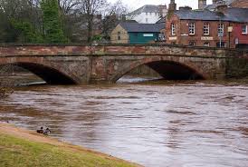 River Eden flooding at Appleby
