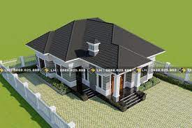 Modern Three Bedroom Single Storey House Ulric Home House Outside Design Two Story House Design Bungalow House Design