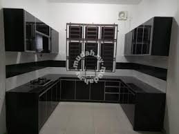 Fotogrāfijas kabinet dapur alor setar, alorstara, kedaha, malaizija. Kitchen Cabinet Aluminium Door Crystal Door Furniture Decoration For Sale In Alor Setar Kedah Mudah My